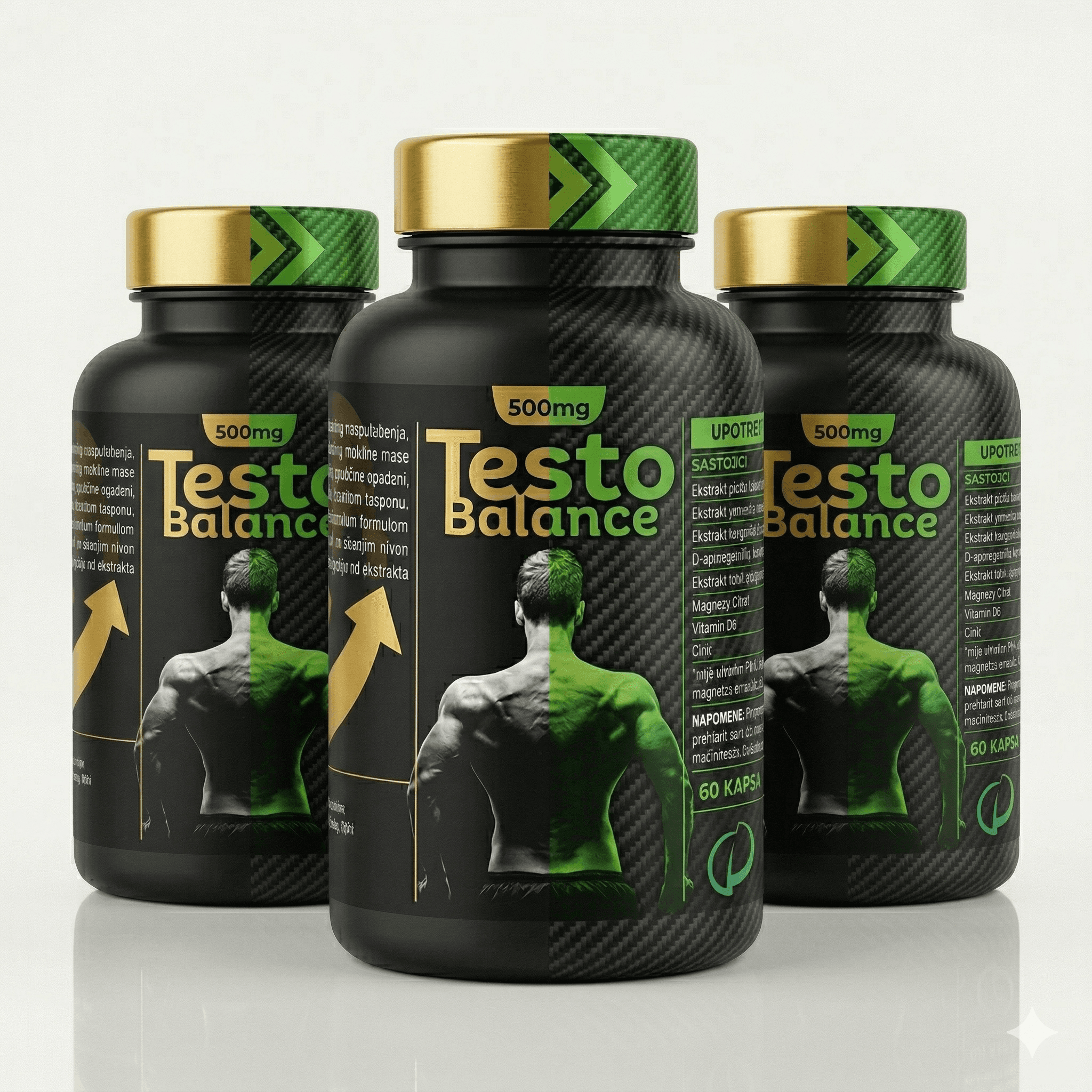Testo Balance – 60 kapsula (3 pack combo)